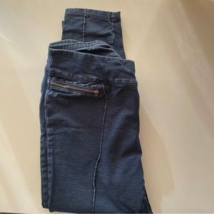 Style & Co. Blue Jeggings Distressed Denim Slim Fit